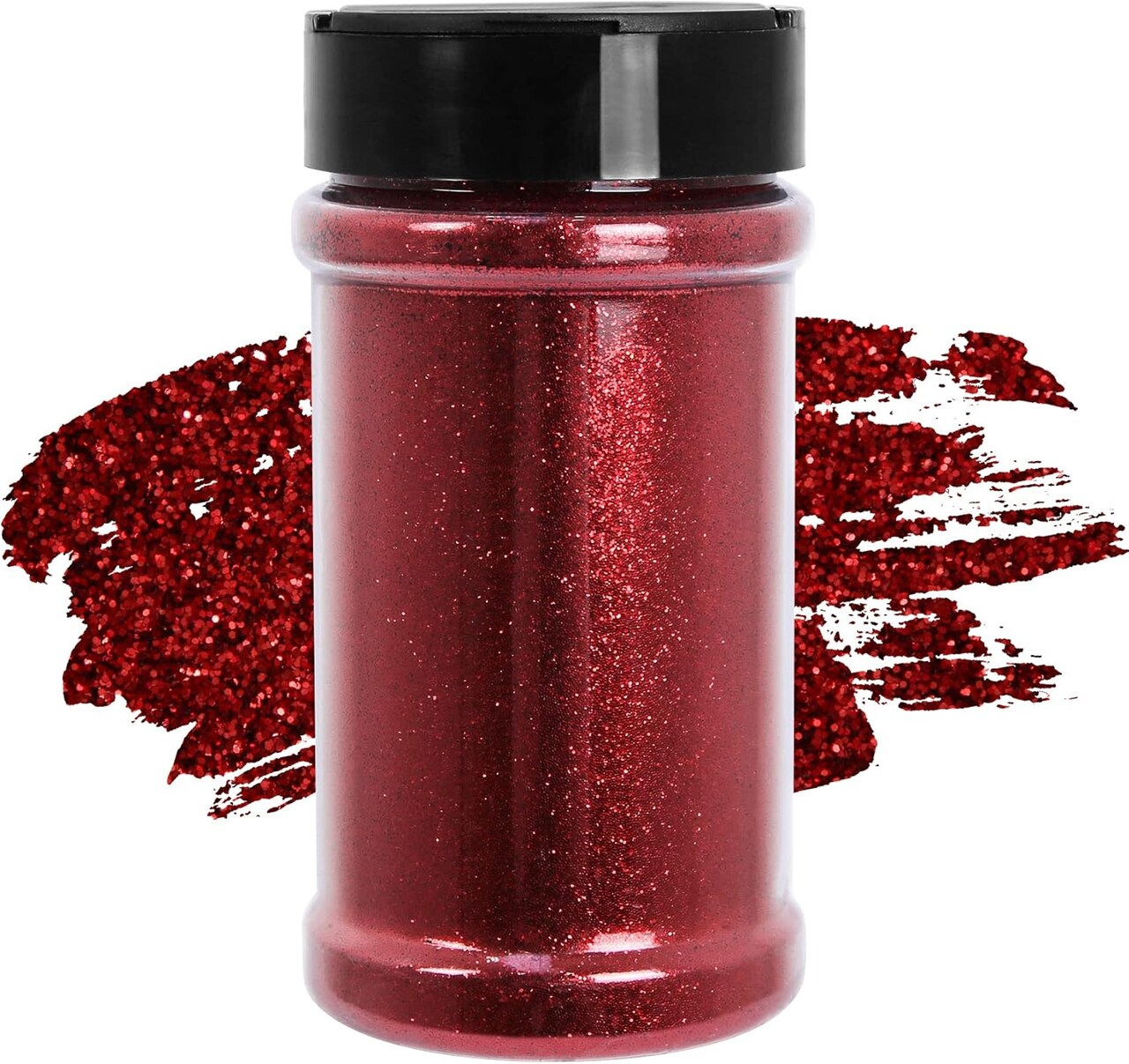 Ultra Fine Red Glitter, 7.05 Oz (200g), Fine Glitter for Resin Crafts Nails Tumblers Slime Cosmetic and Festival Decoration - Red Fine Glitter Bulk